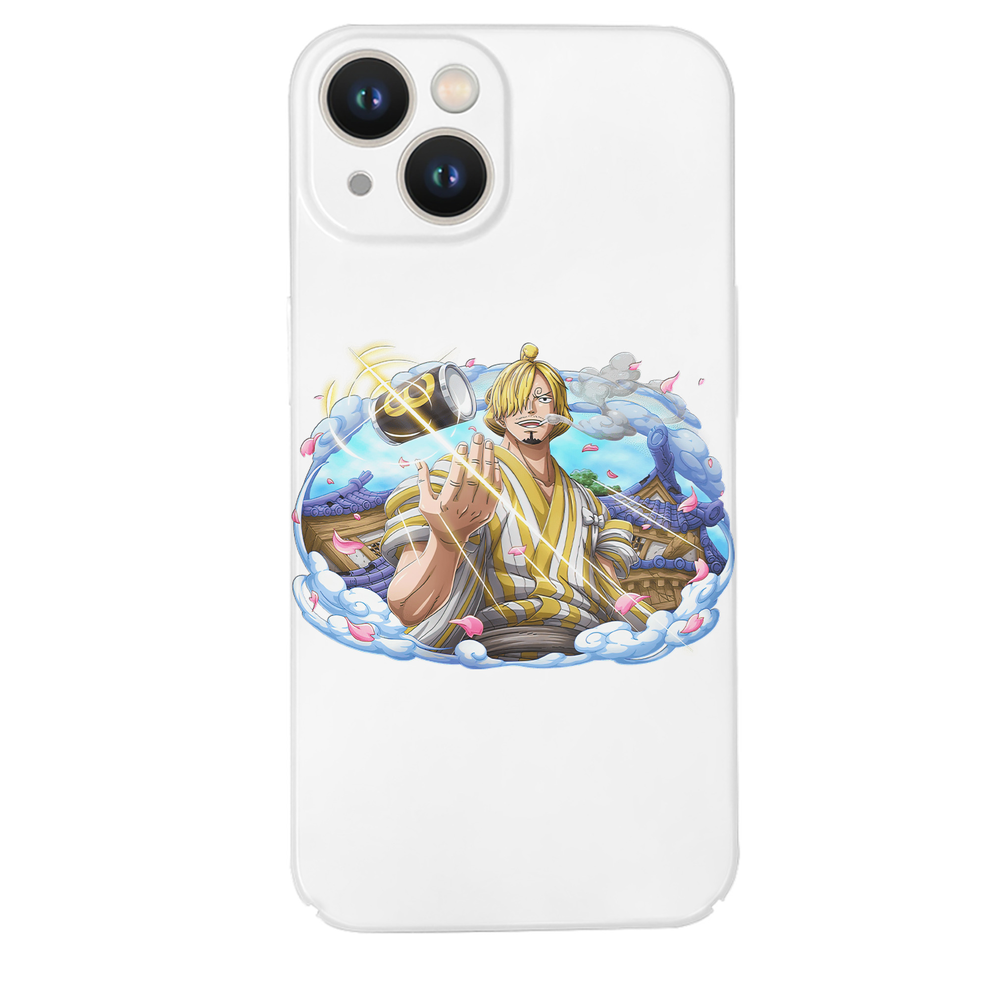 （画像用） ワンピース サンジ ONE PIECE Sanji 【iPhone 14シリーズ対応】ハードケース